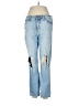 Seven7 Hearts Blue Jeans Size 8 - photo 1