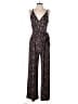 Kaileigh Paisley Black Jumpsuit Size L (petite) - photo 1