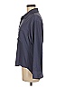 Aqua 100% Polyester Gray 3/4 Sleeve Blouse Size M - photo 5