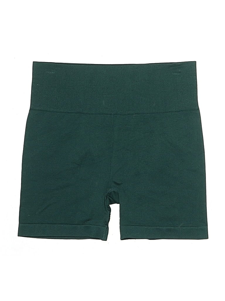 Pre-owned Zyia Active Shorts In Green