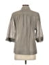 Repeat Cashmere Gray 3/4 Sleeve Blouse Size XS - photo 2