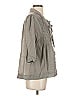 Repeat Cashmere Gray 3/4 Sleeve Blouse Size XS - photo 4