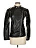 Unbranded 100% Polyester Black Faux Leather Jacket Size S - photo 1