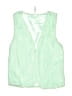 Knit Works 100% Polyester Green Vest Size L (kids) - photo 1