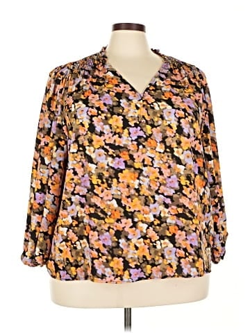 Zac & Rachel 3/4 Sleeve Blouse (view 1)