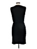 Lea & Viola Solid Black Casual Dress Size L - photo 2