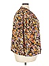 Zac & Rachel 100% Polyester Floral Orange 3/4 Sleeve Blouse Size 3X - photo 4