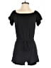 Ann Taylor LOFT Outlet 100% Rayon Solid Black Romper Size XS (estimated) - photo 1