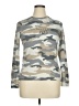 Abercrombie Camo Gray Long Sleeve Top Size 15 - 16 - photo 1