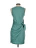 Lillusory Solid Teal Casual Dress Size S - photo 2
