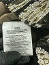 BCBGMAXAZRIA 100% Polyester Silver Black Short Sleeve Blouse Size S - photo 8