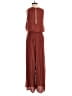DRA 100% Polyester Brown Jumpsuit Size XS - photo 2