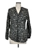 Old Navy Gray Long Sleeve Blouse Size L - photo 1