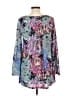 West Loop Purple Long Sleeve Blouse Size L - photo 2
