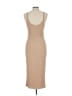 Dynamite Tan Casual Dress Size L - photo 2