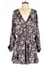 Dress Forum 100% Rayon Paisley Blue Romper Size S - photo 1