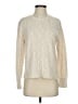 J.Crew Factory Store Metallic Ivory Pullover Sweater Size S - photo 1