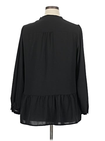 Ecru Long Sleeve Blouse (view 2)