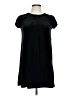 Lands' End Solid Black Casual Dress Size L - photo 1