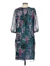 Tibi Print Teal Casual Dress Size 4 - photo 2