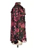 Divine Heritage 100% Polyester Floral Black Long Sleeve Blouse Size S - photo 4
