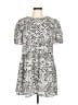 Primark Animal Print Ivory Casual Dress Size L - photo 1