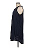 wonderly Solid Blue Casual Dress Size L - photo 5