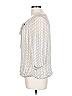 Roz & Ali Silver 3/4 Sleeve Blouse Size L - photo 5