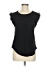 Chaser Black Short Sleeve Top Size M - photo 1