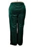 Woman Within 100% Polyester Solid Green Casual Pants Size 18 (L) - photo 2
