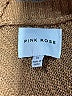 Pink Rose 100% Acrylic Brown Pullover Sweater Size XL - photo 7