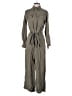 Max Studio Solid Gray Jumpsuit Size S - photo 1