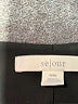 Sejour Solid Black Dress Pants Size 18w - photo 4