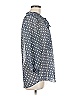 Max Studio 100% Polyester Polka Dots Gray 3/4 Sleeve Blouse Size M - photo 4