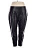 MNG 100% Polyester Black Track Pants Size 3X - photo 1