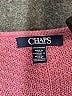 Chaps Chevron-herringbone Pink Pullover Sweater Size 2X - photo 7