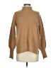 French Connection Solid Tan Turtleneck Sweater Size S - photo 1