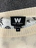 W by Worth 100% Wool Solid Ivory Wool Pullover Sweater Size M - photo 7