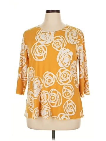 Jostar 3/4 Sleeve Top (view 1)