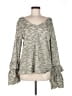 Hannah Gray Long Sleeve Top Size M - photo 1