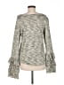 Hannah Gray Long Sleeve Top Size M - photo 2