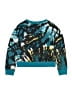 Justice Tie-dye Teal Pullover Sweater Size 10 - photo 2