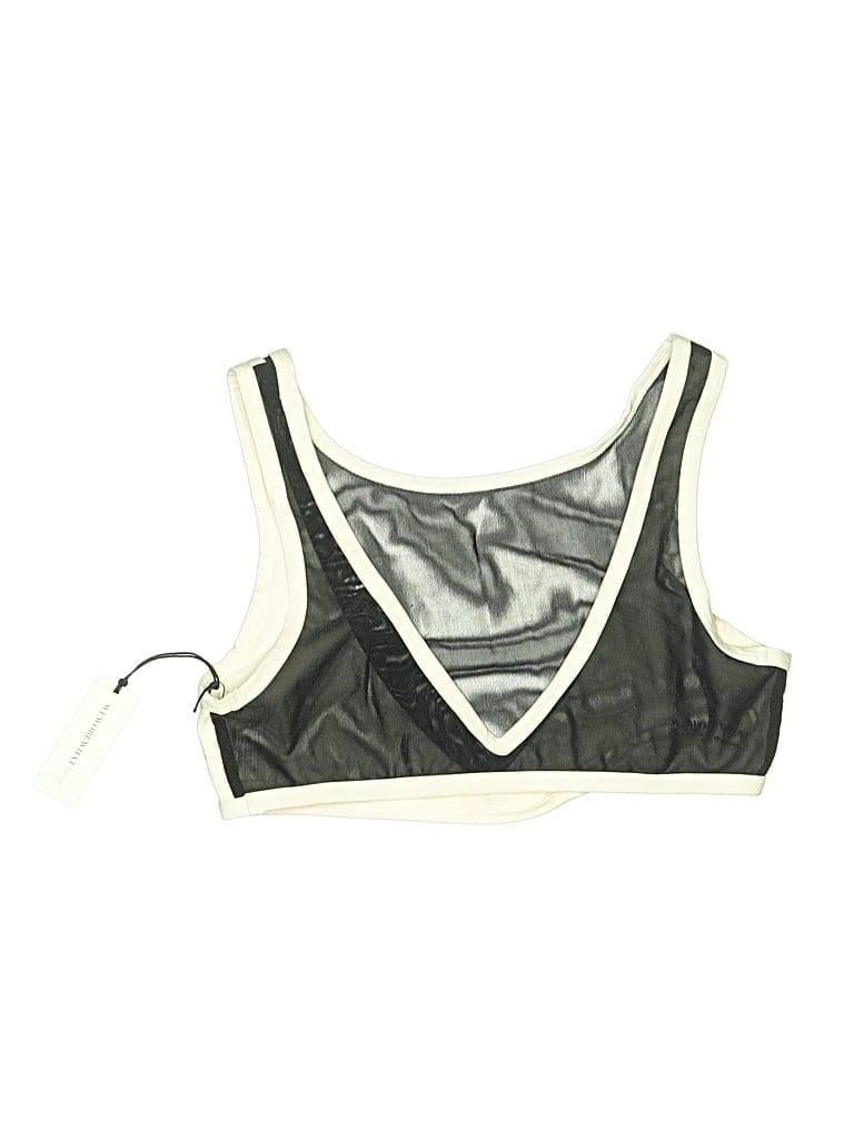 Pre-owned Weworewhat Swimsuit Top Black Swimwear