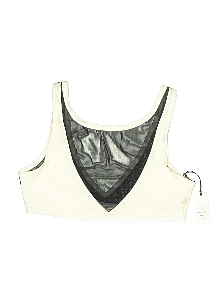 Pre-owned Weworewhat Swimsuit Top Ivory Swimwear In White