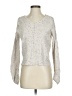 Jessica Simpson Metallic Silver Pullover Sweater Size XS - photo 1