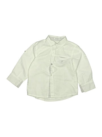 3Pommes Long Sleeve Button-Down Shirt (view 1)