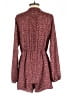 Rokoko 100% Polyester Hearts Burgundy Romper Size M - photo 2
