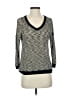 Harlowe & Graham 100% Polyester Tweed Gray Pullover Sweater Size XS - photo 1