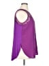 Worthington 100% Polyester Purple Sleeveless Blouse Size XL - photo 4