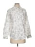 Lands' End Paisley White Long Sleeve Button-Down Shirt Size S - photo 1